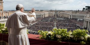 Πάπας Φραγκίσκος (Φωτογραφία: Vatican Media via AP)