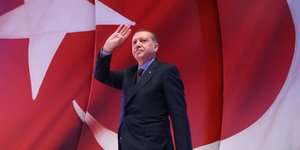 O Toύρκος πρόεδρος Ρετζέπ Ταγίπ Ερντογάν/Φωτογραφία: AP