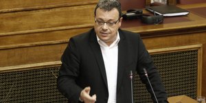 Ο Σωκράτης Φάμελλος (Φωτογραφία: EUROKINISSI/ΓΙΩΡΓΟΣ ΚΟΝΤΑΡΙΝΗΣ)