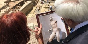 Έμπρακτο το ενδιαφέρον του Προέδρου για την αρχαιολογική σκαπάνη