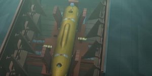 Το πυρηνοκίνητο υποβρύχιο drone Poseidon (Φωτογραφία: YouTube) 