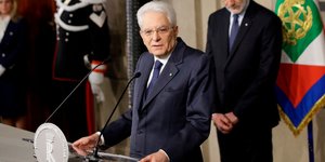 Ο πρόεδρος της Ιταλικής Δημοκρατίας