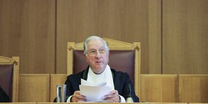 Ο Νίκος Σακελλαρίου ήταν πρόεδρος του ΣτΕ από τις 22 Οκτωβρίου 2015 / Φωτογραφία: Eurokinissi