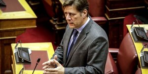 Ο Μιλτιάδης Βαρβιτσιώτης (Φωτογραφία: EUROKINISSI/ΓΙΑΝΝΗΣ ΠΑΝΑΓΟΠΟΥΛΟΣ)