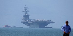 Το αμερικανικό αεροπλανοφόρο USS Carl Vinson σε παλαιότερη αποστολή του στη Νότια Σινική Θάλασσα (Φωτογραφία αρχείου: ΑΡ)