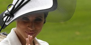 Η Μέγκαν Μαρκλ στο Άσκοτ /Φωτογραφία: AP