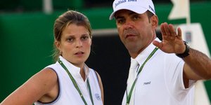 Αθηνά Ωνάση και Αλβάρο Μιράντα. Φωτογραφία: AP