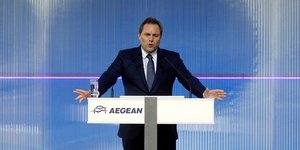 Ο πρόεδρος της Aegean