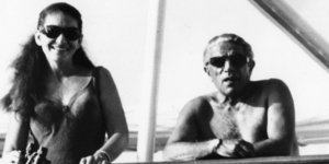 Μαρία Κάλλας-Αριστοτέλης Ωνάσης. Φωτογραφία: AP
