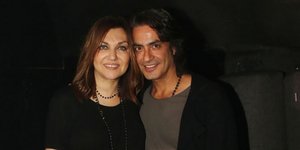 Καίτη Γαρμπή & Διονύσης Σχοινάς (Φωτογραφία: NDPphoto)