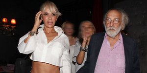 Αλέξανδρος Λυκουρέζος και Νατάσα Καλογρίδη. Φωτογραφία: Ndp photos