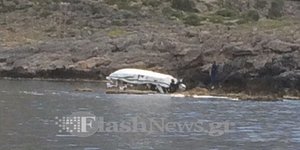 Ναυτική τραγωδία στα Σφακιά/Φωτογραφία: flashnews.gr