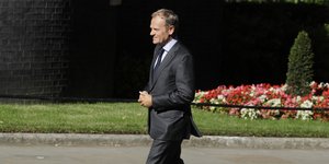 Ο Ντόναλντ Τουσκ (Φωτογραφία: AP/ Kirsty Wigglesworth)