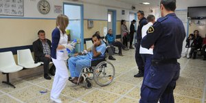 Συγκέντρωση διαμαρτυρίας των εργαζομένων του Ιδρύματος