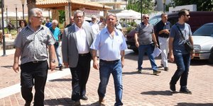 Ειδε την κατάσταση του κέντρου φιλοξενίας από κοντά
