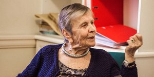 Η Ελένη Γλύκατζη Αρβελέρ. Φωτογραφία: Πάνος Μάλλιαρης