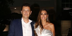 Ο Αντώνης Σρόιτερ και η Ιωάννα Μπούκη /Φωτογραφία: NDP Photo Agency