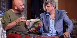 Υπέροχο ζευγάρι επί σκηνής ο Γιάννης Ζουγανέλης και ο Βλαδίμηρος Κυριακίδης