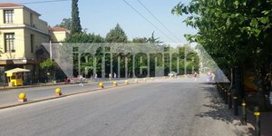 Η ΕΛ.ΑΣ. απέκλεισε τους δρόμους γύρω από την Ευελπίδων