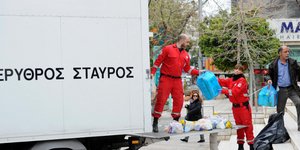 Ελληνικός Ερυθρός Σταυρός/ Φωτογραφία intime news
