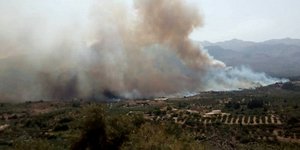 Φωτιά στα Χανιά/Φωτογραφία: flashnews.gr