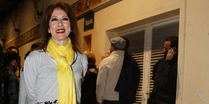 Η γνωστή ηθοποιός Άβα Γαλανοπούλου. Φωτογραφία: Ndp photos
