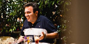 Ο Αντώνης Καρπετόπουλος. Φωτογραφία: Πάνος Μάλλιαρης