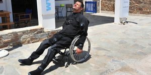 Εκπαιδευτη καταδύσεων στην Κύθνο/ Φωτογραφία: AΠΕ-ΜΠΕ