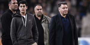 Αριστερά ο Χρήστος Κούγιας