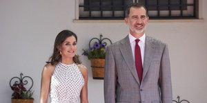 Η βασίλισσα Λετίθια και ο βασιλιάς Φελίπε /Φωτογραφία: Getty Images/Carlos Alvarez