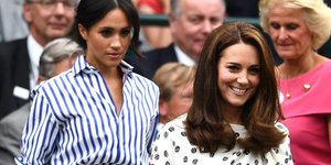 Μέγκαν και Κέιτ στο Γουίμπλετον /Φωτογραφία: GettyImages