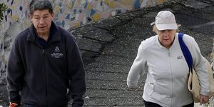 Η Μέρκελ με τον σύζυγό της