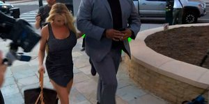 H Αμερικανίδα πορνοστάρ Στόρμι Ντάνιελς (Φωτογραφία: ΑΡ) 