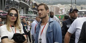 Ο ποδοσφαιριστής Φραντσέσκο Τόττι /Φωτογραφία: AP/Luca Bruno