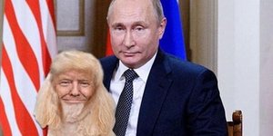 Τα social media «κοροϊδεύουν» τον Τραμπ για τη συνάντηση με τον Πούτιν (Φωτογραφία: Twitter)