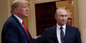 Ντόναλντ Τραμπ & Βλαντίμιρ Πούτιν (Φωτογραφία: AP Photo/Pablo Martinez Monsivais)