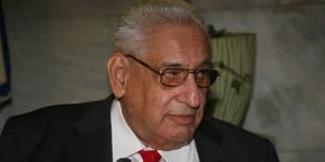 Ο αείμνηστος Συνταγματολόγος Δημήτρης Τσάτσος /Φωτογραφία: Εurokinissi