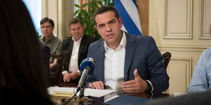 Ο Αλέξης Τσίπρας/ Φωτογραφία intime news