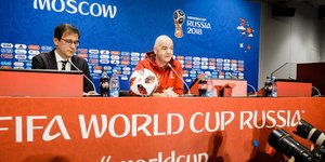 Ο πρόεδρος της FIFA Tζιάνι Ινφαντίνο