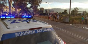 Το τμήμα Τροχαίας Σερρών διερευνά τα ακριβή αίτια του δυστυχήματος