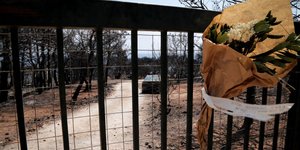 Στο οικόπεδο του θανάτου στο Μάτι
