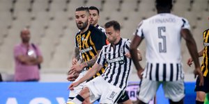 ΑΕΚ και ΠΑΟΚ/ Φωτογραφία eurokinissi