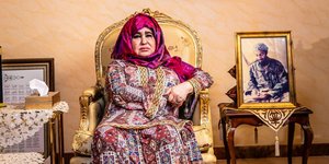 H μητέρα του Οσάμα Μπιν Λάντεν