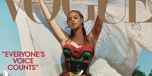 H Beyonce πόζαρε για τη Vogue