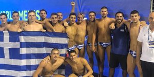 Η Εθνική Εφήβων στο πόλο