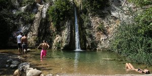 Ανάσες δροσιάς στο καταρράκτη της Αττικής / Φωτογραφία: George Vitsaras / SOOC