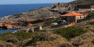 Τα αυθαίρετα της Μακρονήσου /Φωτογραφία: ΑΠΕ-ΜΠΕ