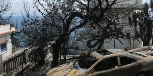 Ο Πρόεδρος της Δημοκρατίας Προκόπης Παυλόπουλος πήγε στο Μάτι 