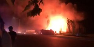 Το σπίτι τυλίχθηκε στις φλόγες