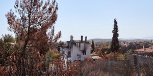 To Μάτι μετά την καταστροφή /Φωτογραφία: Intime News